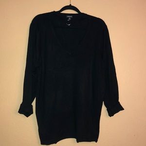 Collared choker sweater
